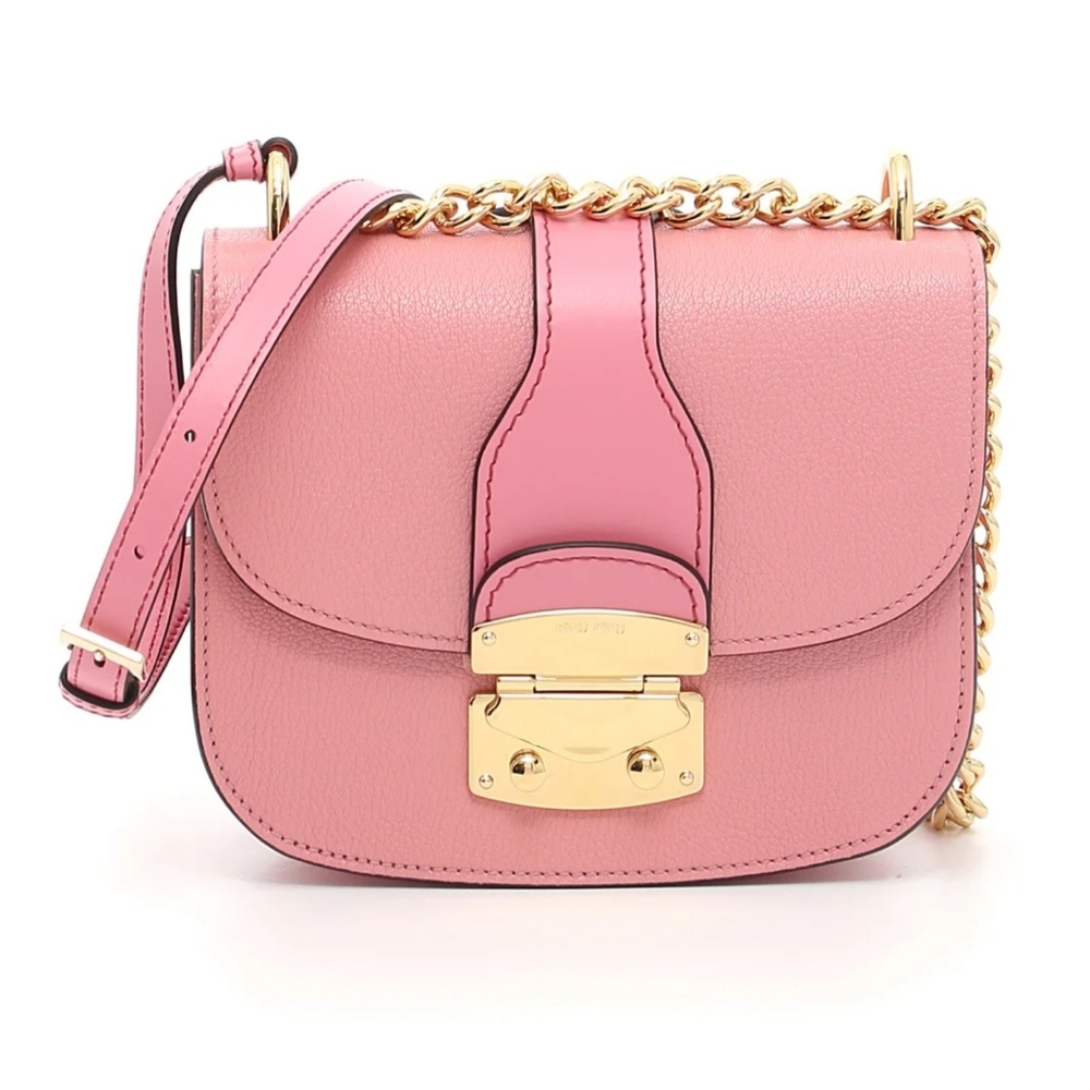 Miu Miu Madras Crossbody Bag